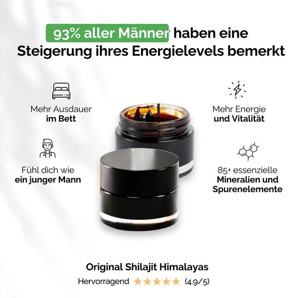 100% reines Elite Shilajit