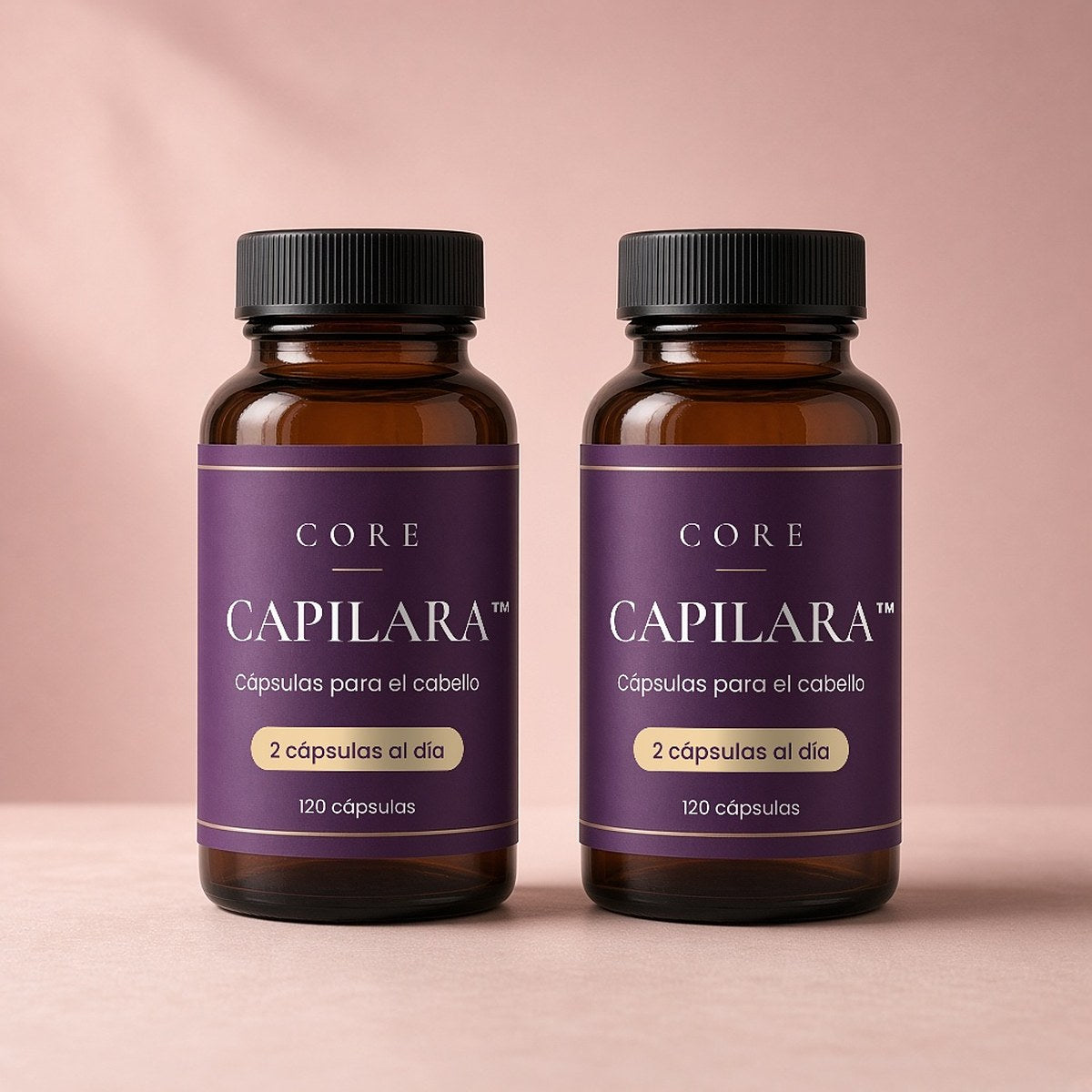 2 paquetes de Capilara™ Hair Growth Capsules for Women: dos frascos de cápsulas