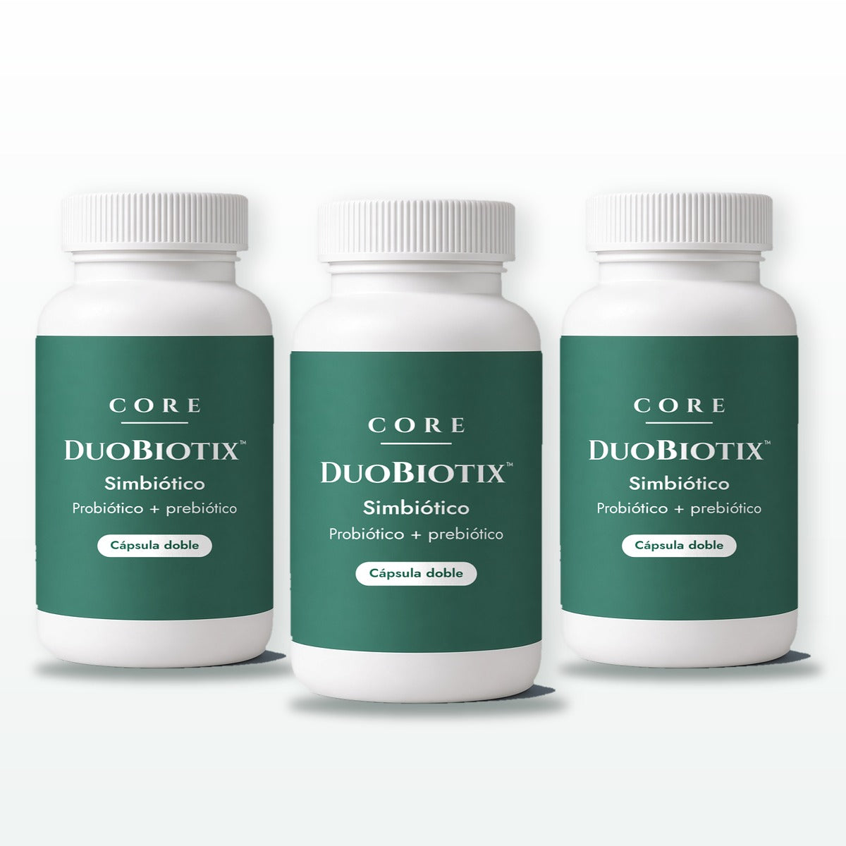Paquete de 3 frascos de DuoBiotix™ Synbiotic