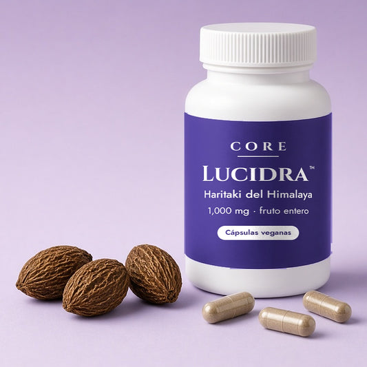 Lucidra™ Haritaki Capsules de Core, frasco
