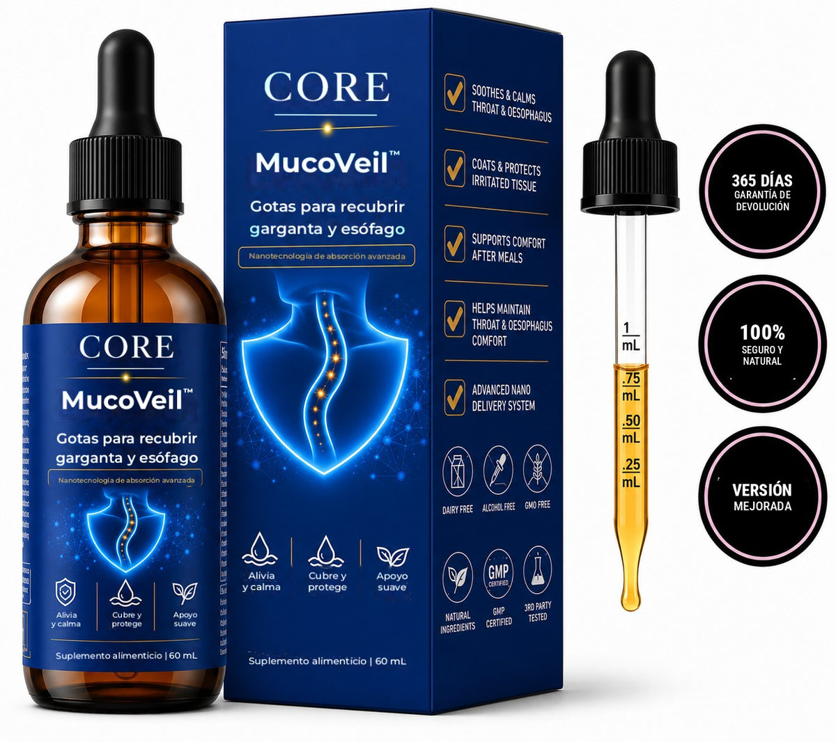 MucoVeil™ con gotero