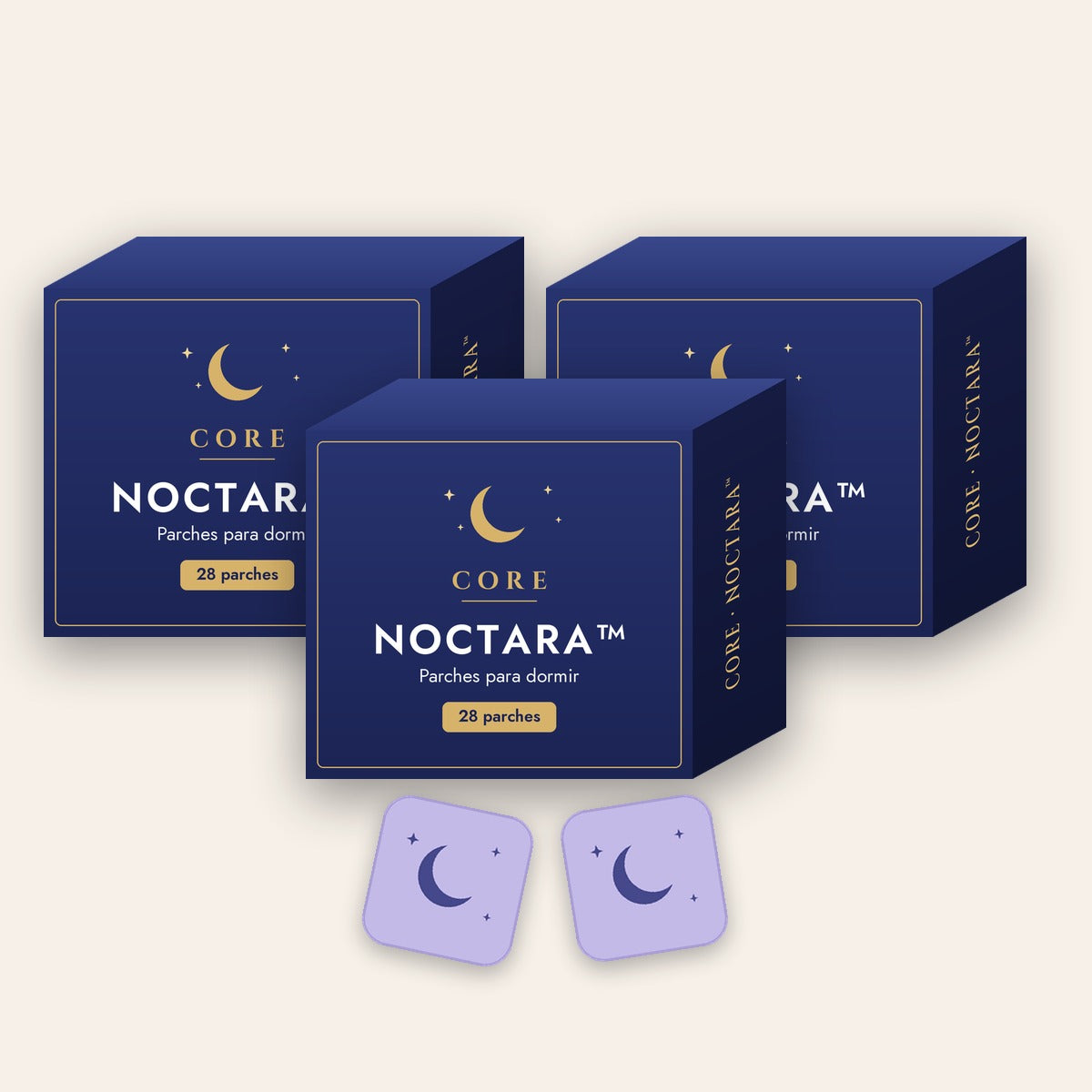 Noctara Parches para dormir, 3 cajas