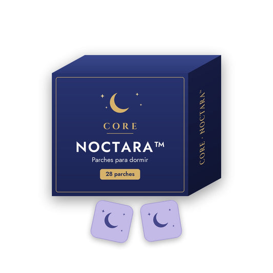 Noctara Parches para dormir de Core, caja de 28 parches
