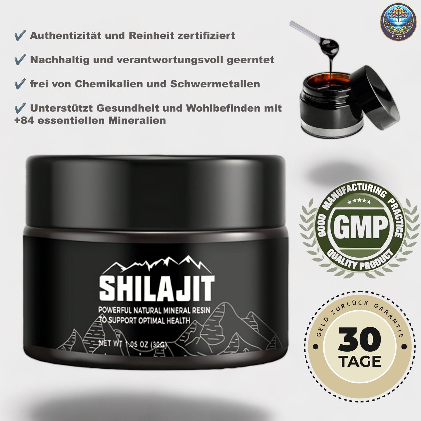 100% reines Elite Shilajit