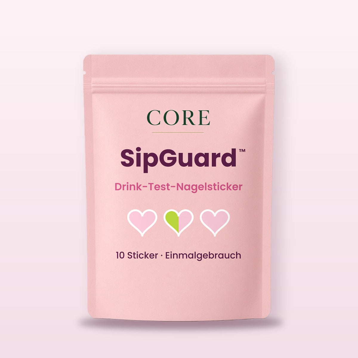 1x SipGuard™ Drink-Test-Nagelsticker