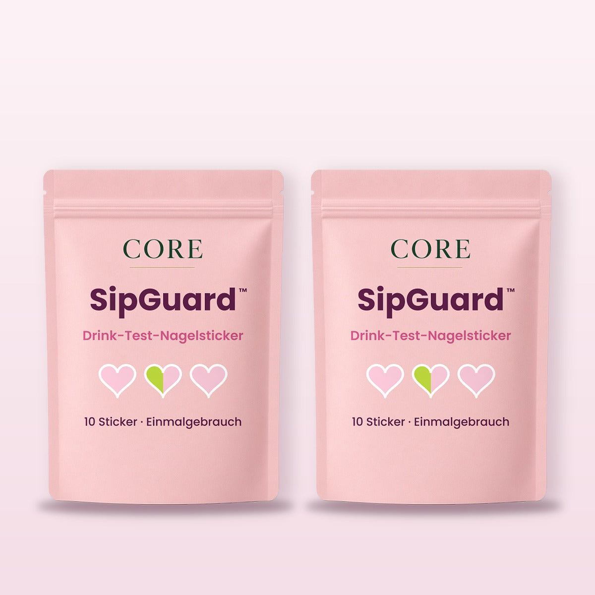 2x SipGuard™ Drink-Test-Nagelsticker