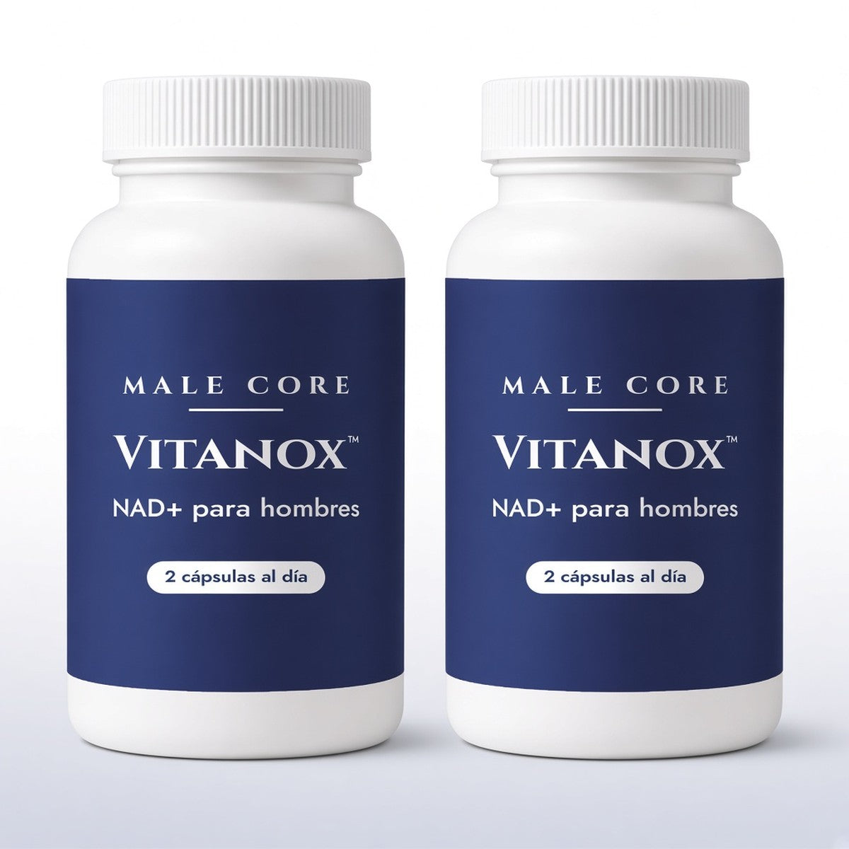 2 paquetes de Vitanox™ NAD+ for Men: dos frascos